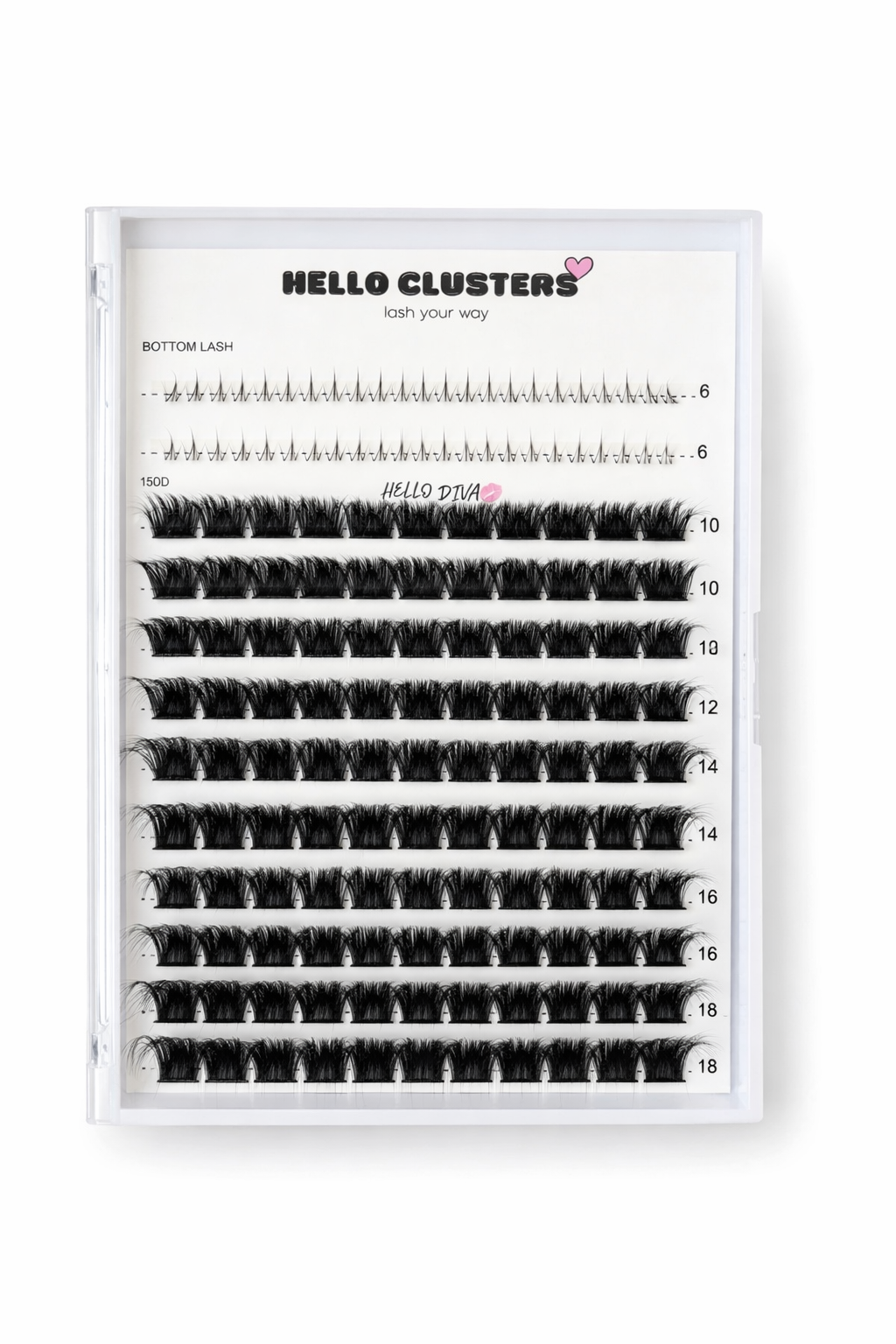 HELLO DIVA; CLUSTER TRAY
