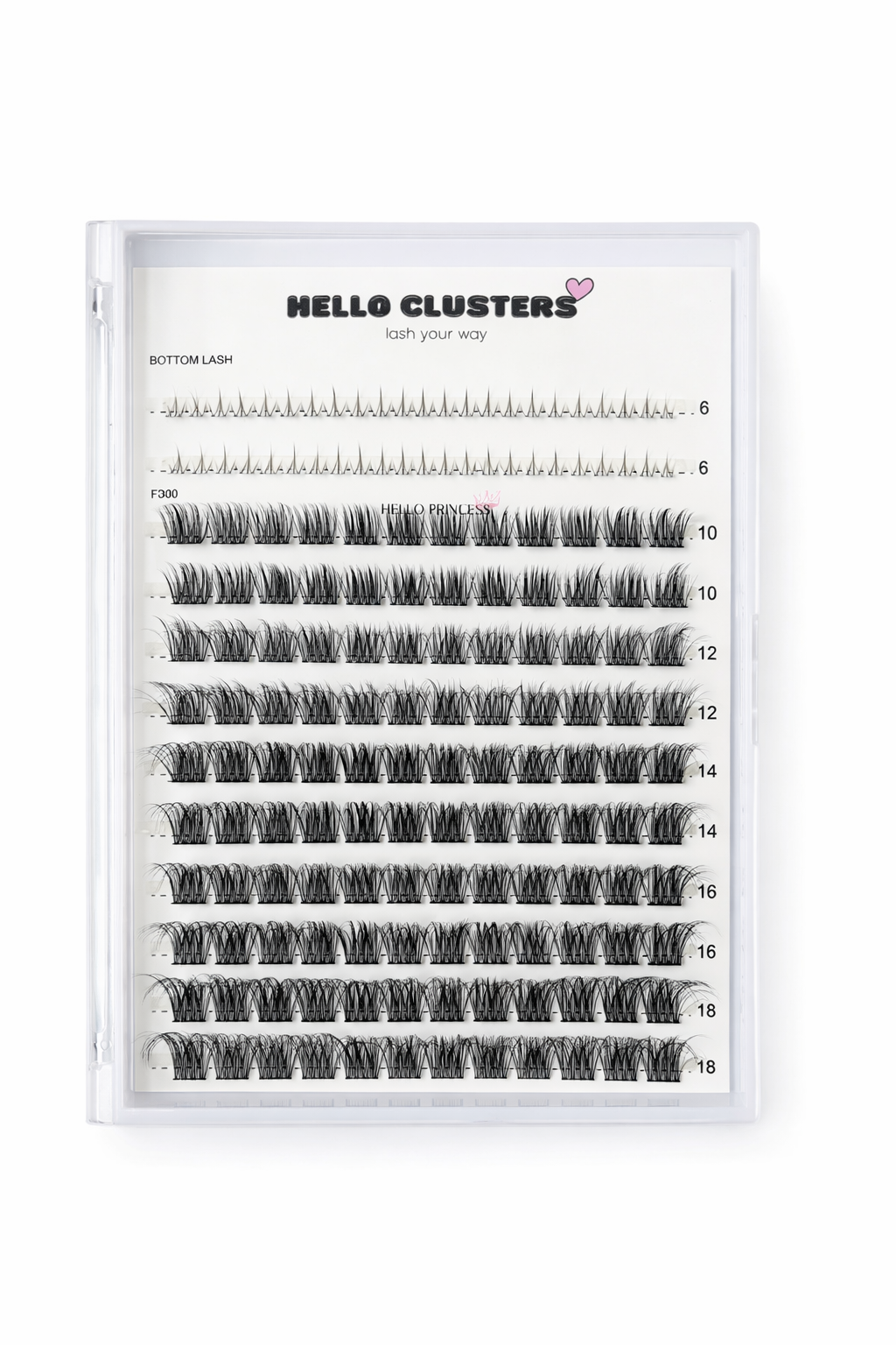 HELLO PRINCESS; CLUSTER TRAY