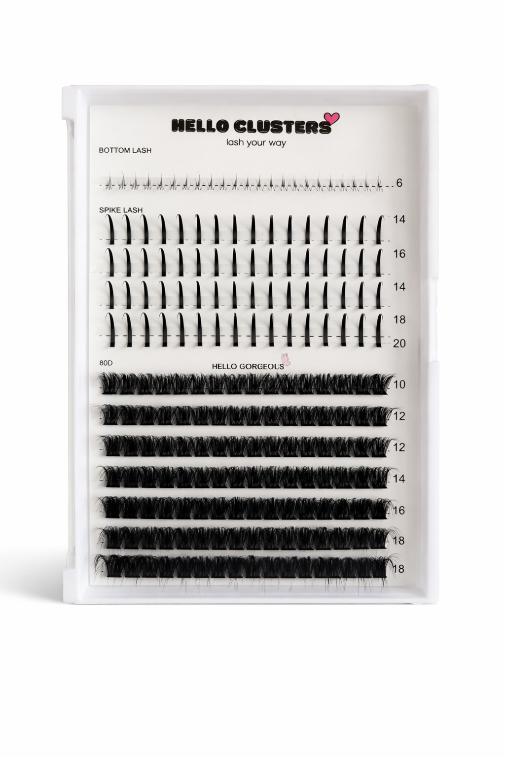 HELLO GORGEOUS: CLUSTER TRAY WITH SPIKES