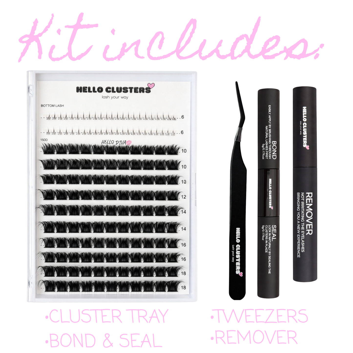 HELLO DIVA; DIY LASH KIT