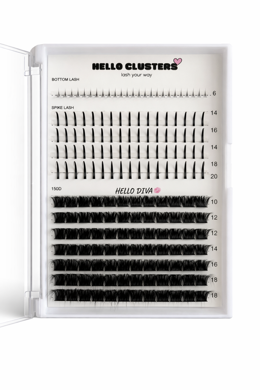 HELLO DIVA; CLUSTER TRAY WITH SPIKES