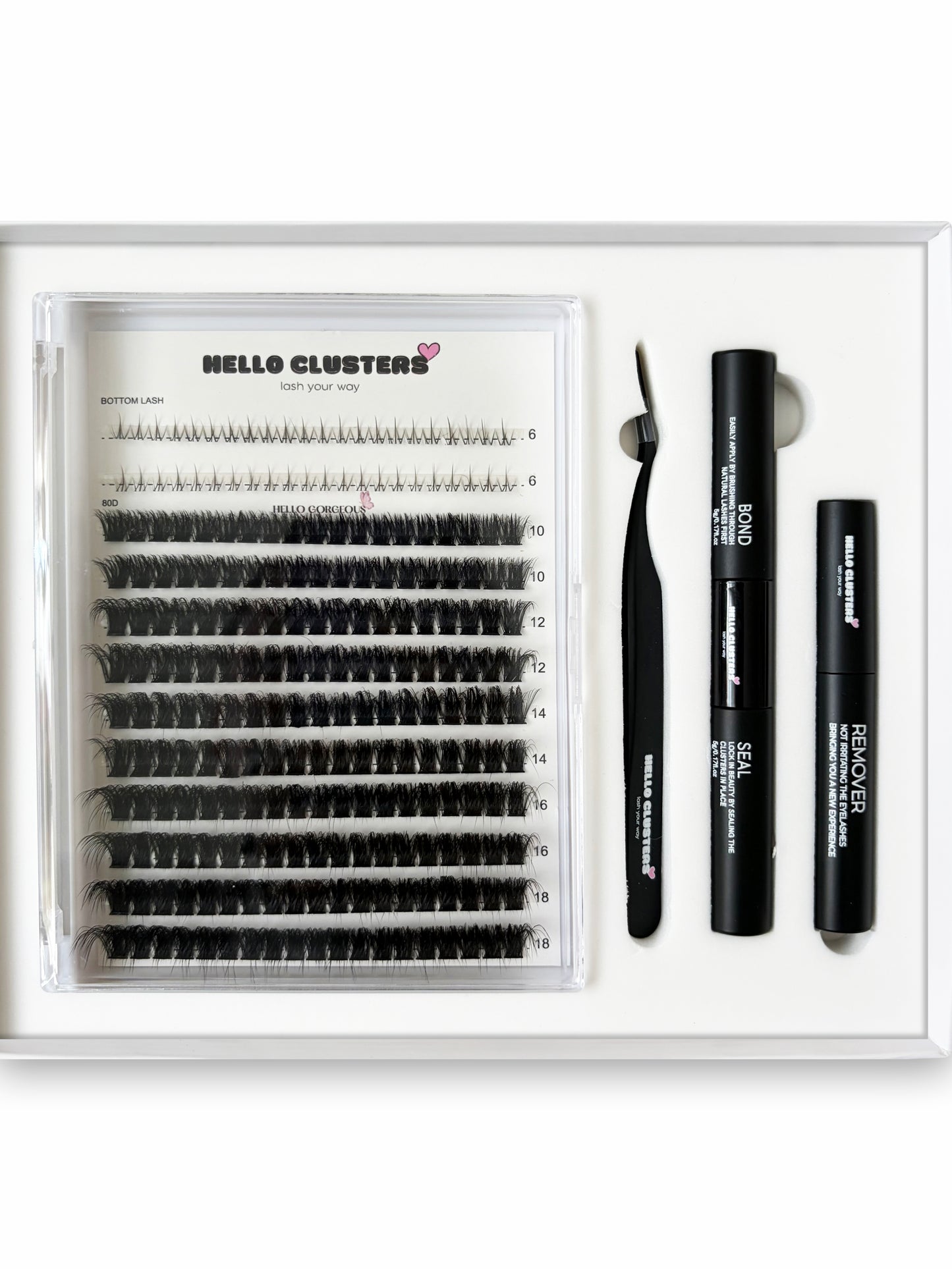 HELLO GORGEOUS; DIY LASH KIT