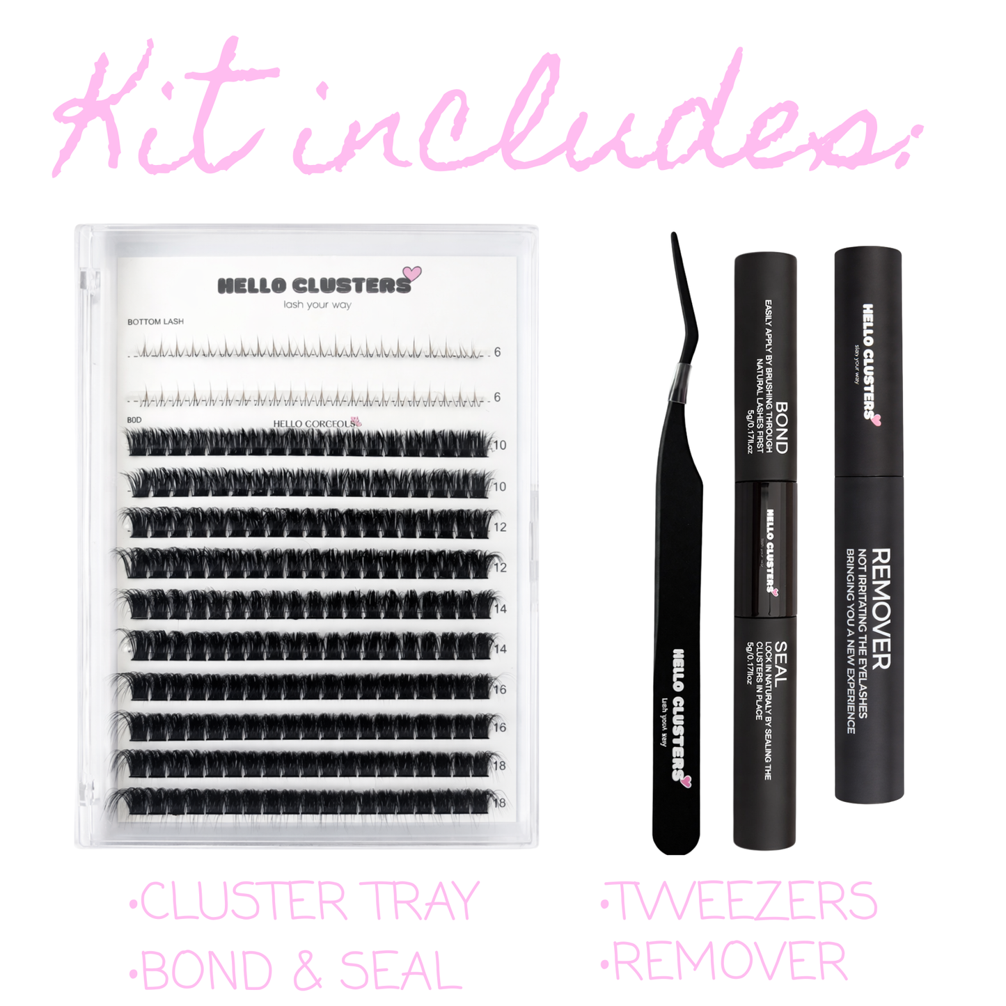 HELLO GORGEOUS; DIY LASH KIT