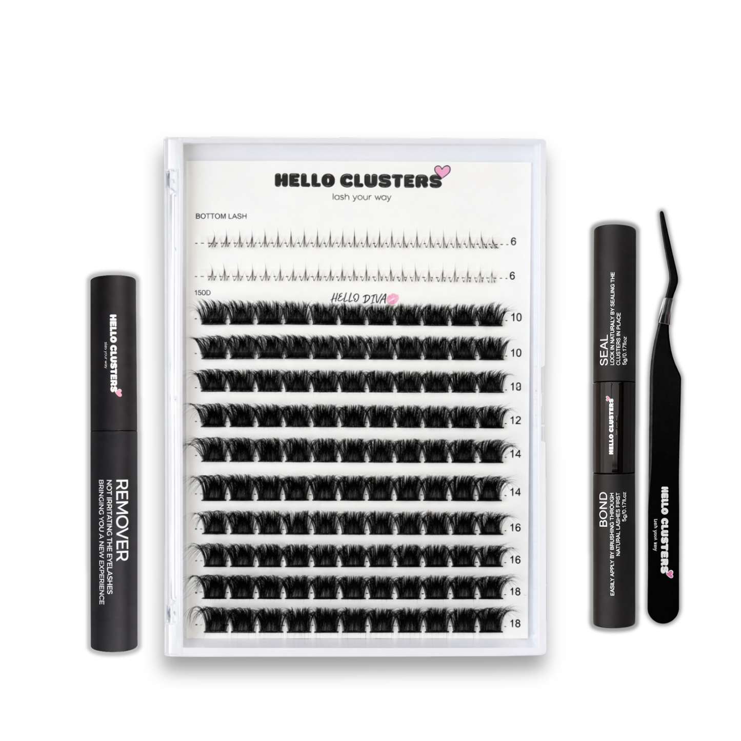 HELLO DIVA; DIY LASH KIT