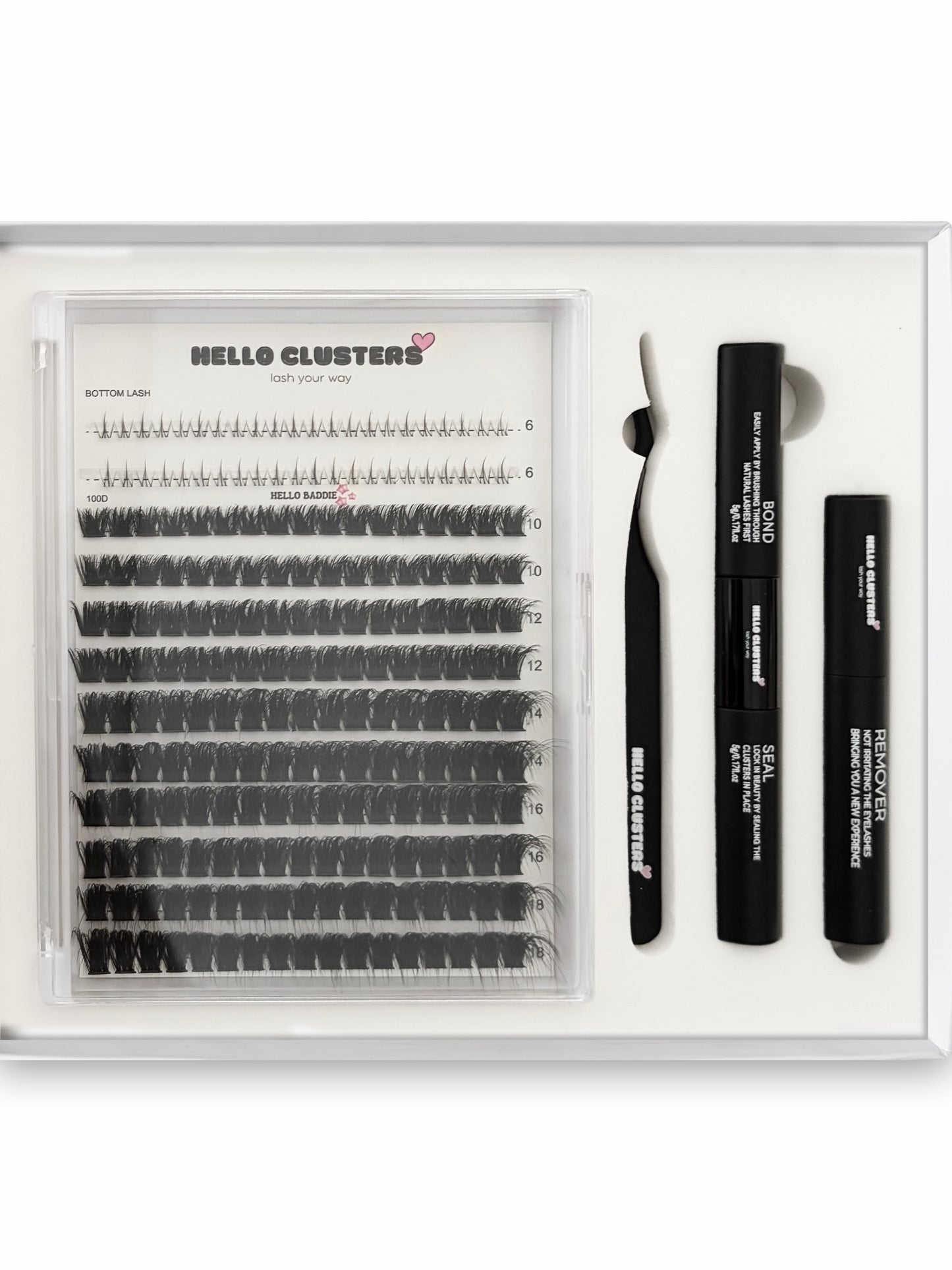 HELLO BADDIE; DIY LASH KIT