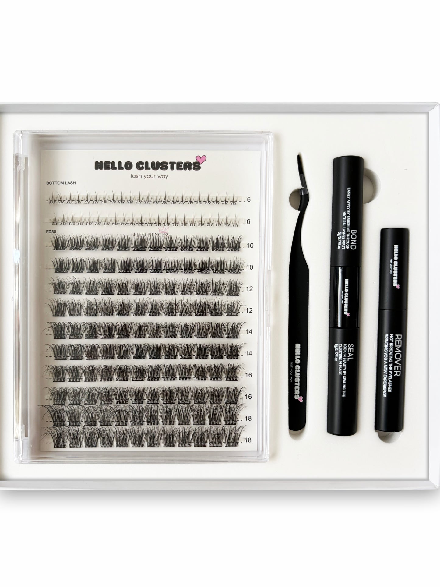 HELLO PRINCESS; DIY LASH KIT