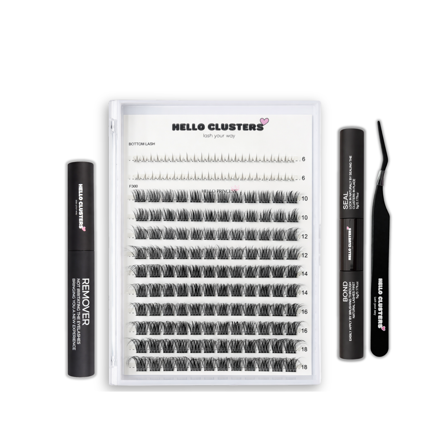 HELLO PRINCESS; DIY LASH KIT